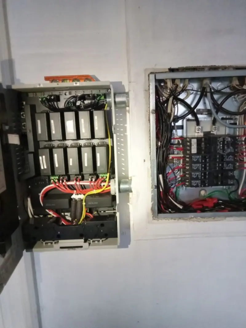 Electrical panel upgrade completed for Indoor Lighting Installation in Bonanza